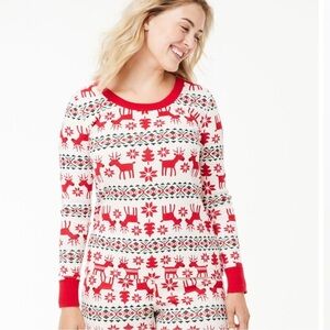 Hanna Anderson Women’s Holiday Long John Pajamas